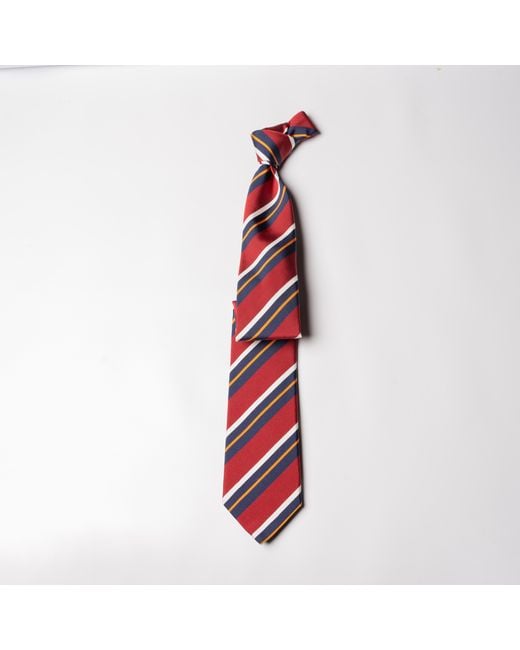 Altea Red Regimental Tie for Men Lyst