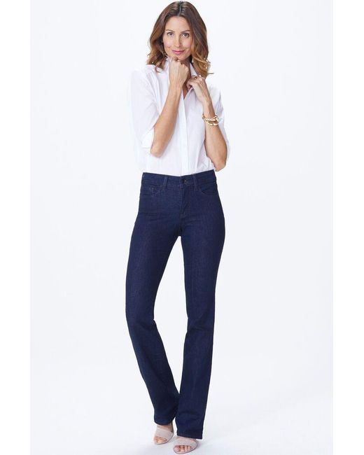 nydj mini bootcut jeans