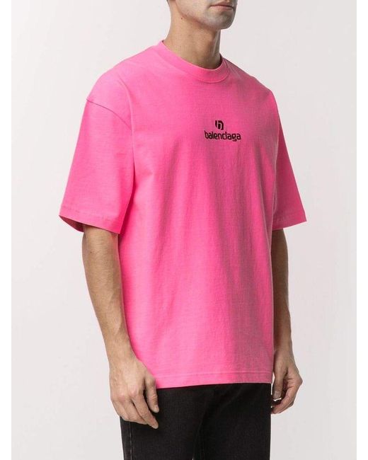 Balenciaga Cotton Sponsor Logo T-shirt 