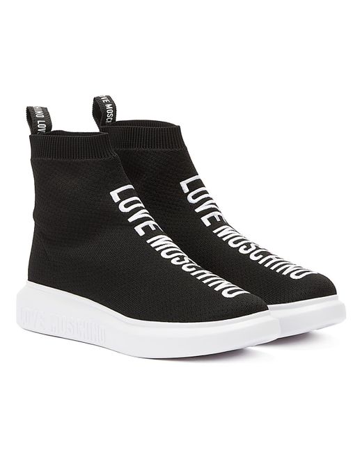 moschino runner trainers