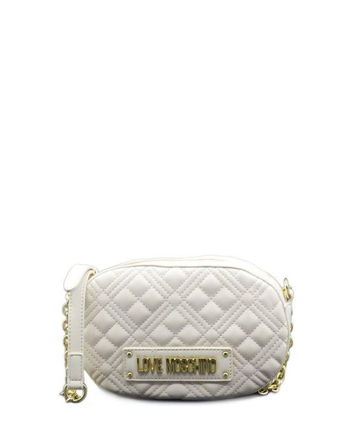 borsa quilted nappa moschino