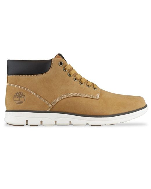 Timberland Denim Bradstreet Chukka Boot - Wheat Nubuck in Brown - Lyst