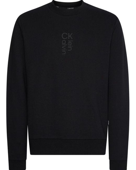 Calvin Klein Felpa Uomo . in Black for Men | Lyst