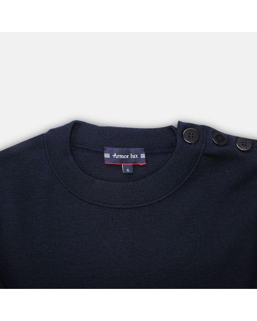 navy blue fisherman sweater