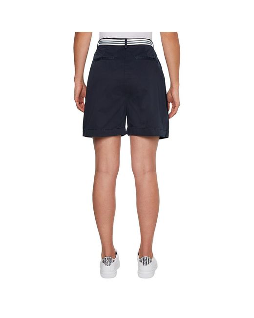 Womens Shorts Tommy Hilfiger Shorts Tommy Hilfiger Ladies Cotton Modern Chino Short in Blue 