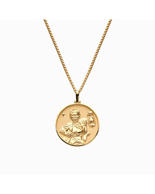 Awe Inspired Harriet Tubman Necklace In Metallic Lyst
