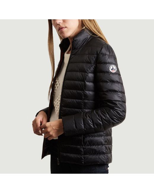 J.O.T.T Synthetic Cha Padded Jacket Just Over The Top, Quilted Pattern in  Black - Lyst