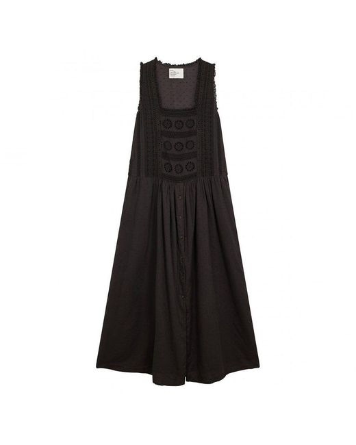 Leon & Harper Lace Carbone Respect Dress in Black - Lyst