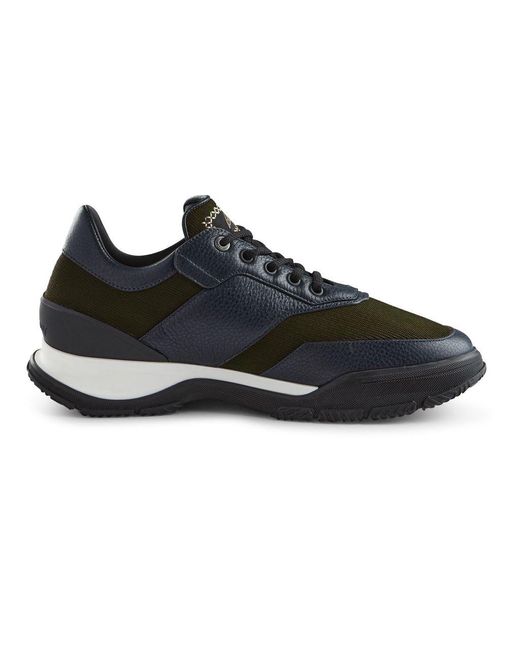 Brioni Leather Active Sneaker (midnight ) in Blue for Men | Lyst