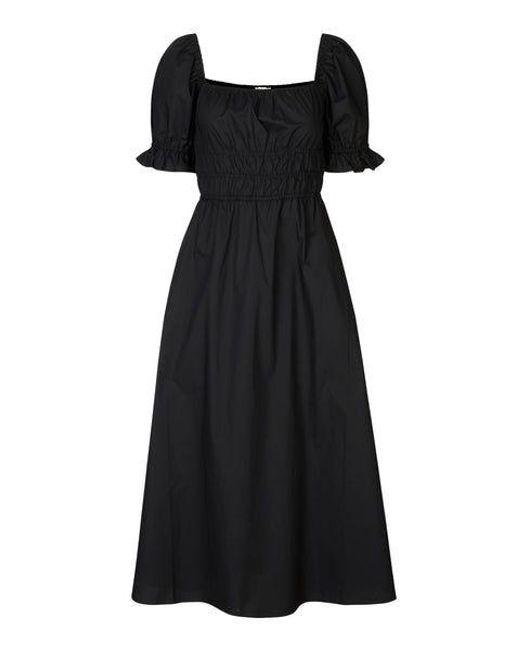 Second Female Cotton Jutta Dress in Black | Lyst