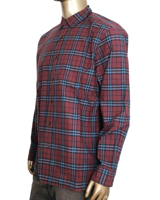 Burberry Alexander Crimson /blue 