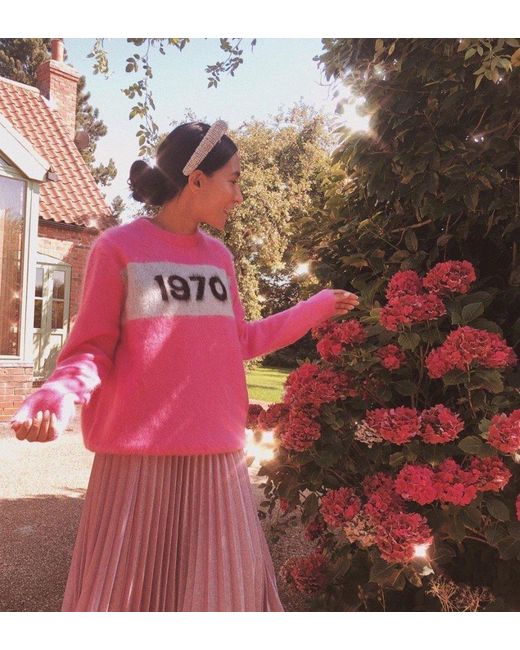 Bella Freud Denim 1970 Flamingo Mohair 