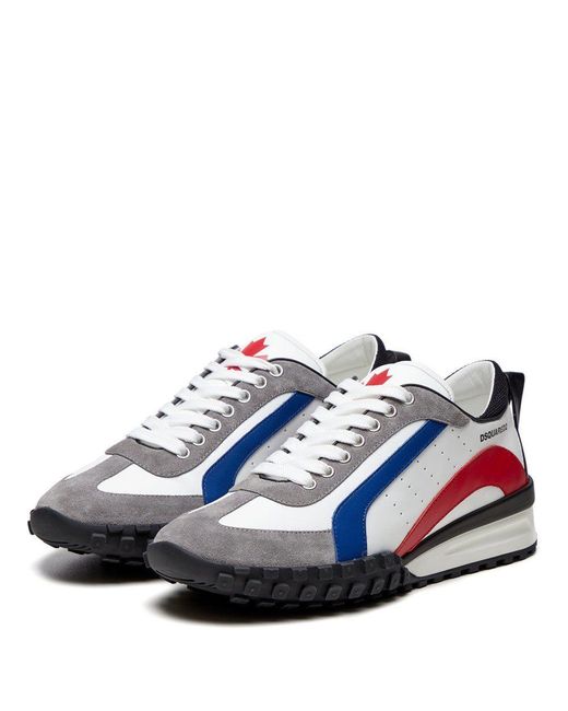 dsquared white trainers