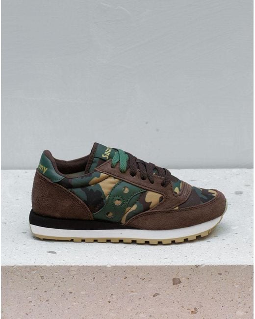 saucony jazz 81 camo green