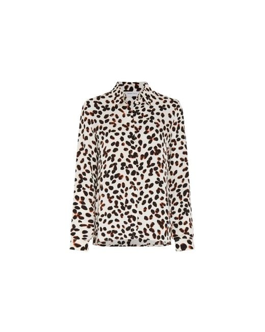 FABIENNE CHAPOT Denim Perfect Cato Blouse Dalmatian in Black Lyst
