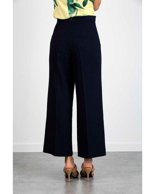 Marella Pantaloni Dritti in Blue | Lyst