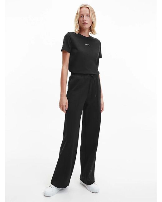 Calvin Klein Pantaloni Tuta Donna K20k204123 Beh in Black | Lyst