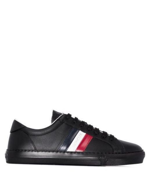 mens black moncler trainers