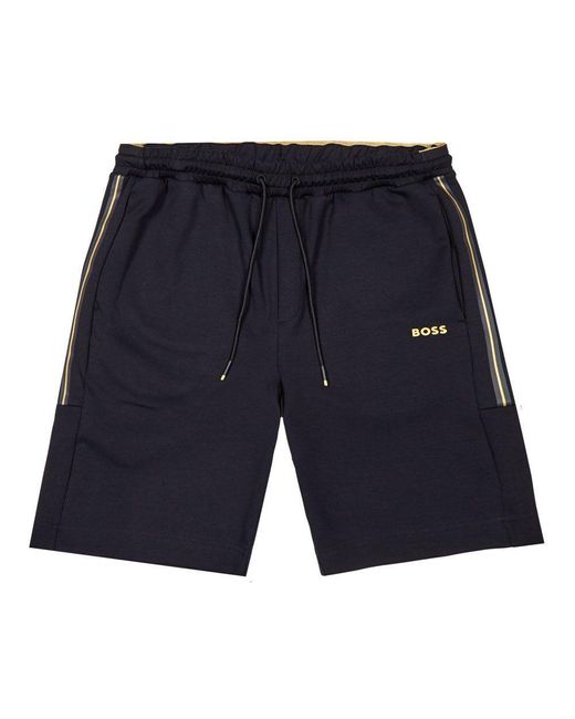 boss athleisure headlo shorts