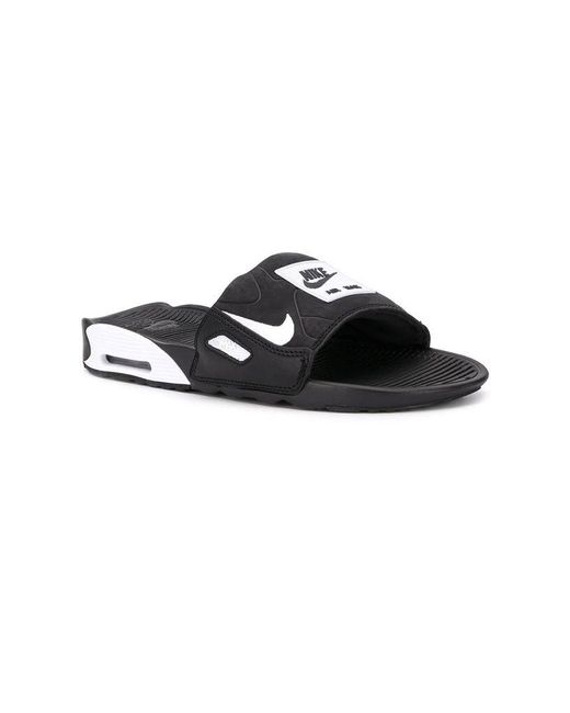 nike air slides black