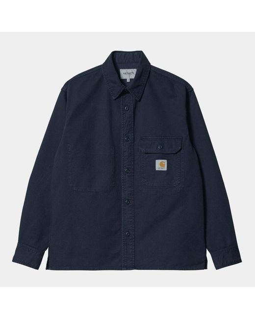 carhartt reno shirt navy