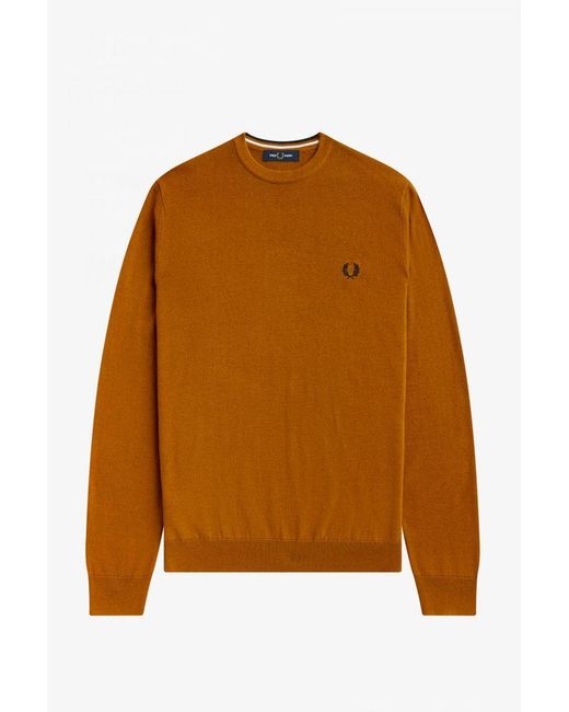 yellow fred perry jumper