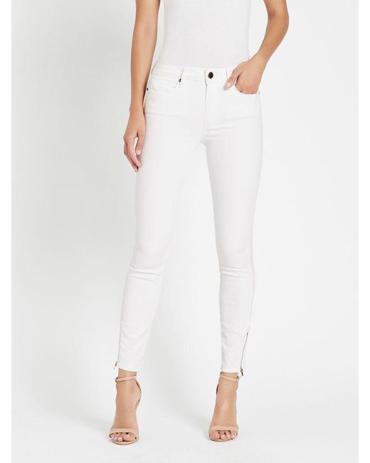 PAIGE Paige Hoxton Ankle Zip Jean in 