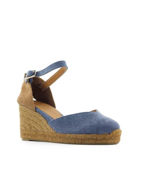 denim wedge espadrilles