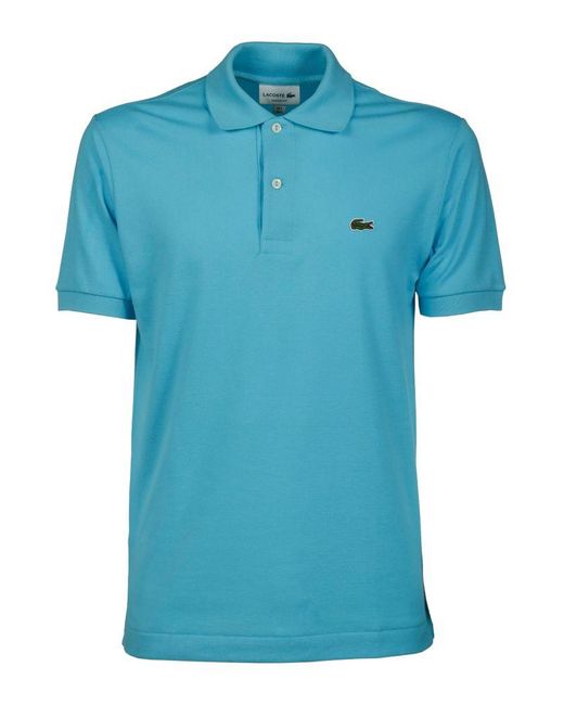 Lacoste T-shirts And Polos Turquoise in Green for Men - Lyst