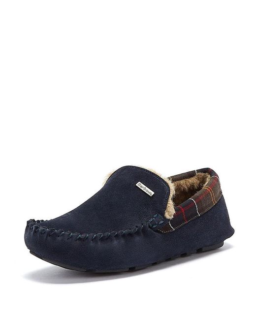 mens barbour monty slippers