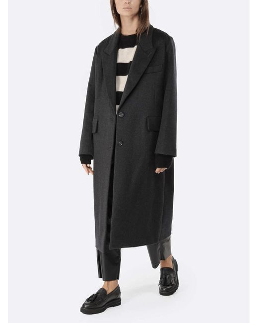 Margaux Lonnberg Manteau Berry Laine Anthracite in Grey,Black (Black) |  Lyst Canada