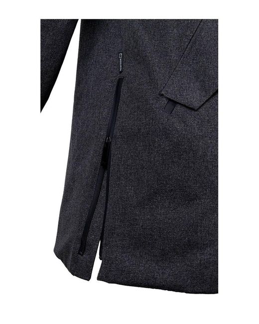 woolrich tech wool coat