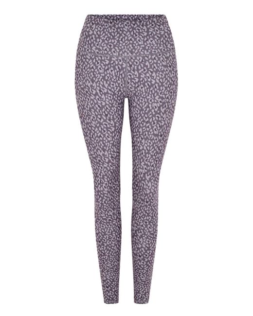 Varley Graphite Cheetah Let's Move High Rise 25 leggings Lyst