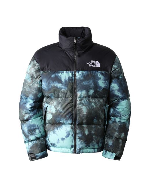 The North Face Synthetic M Printed 1996 Retro Nuptse Jacket in Green ...