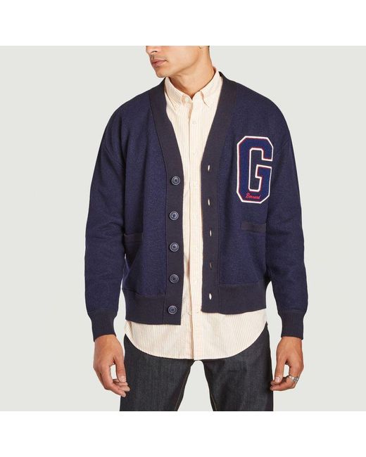 boiled wool cardigan