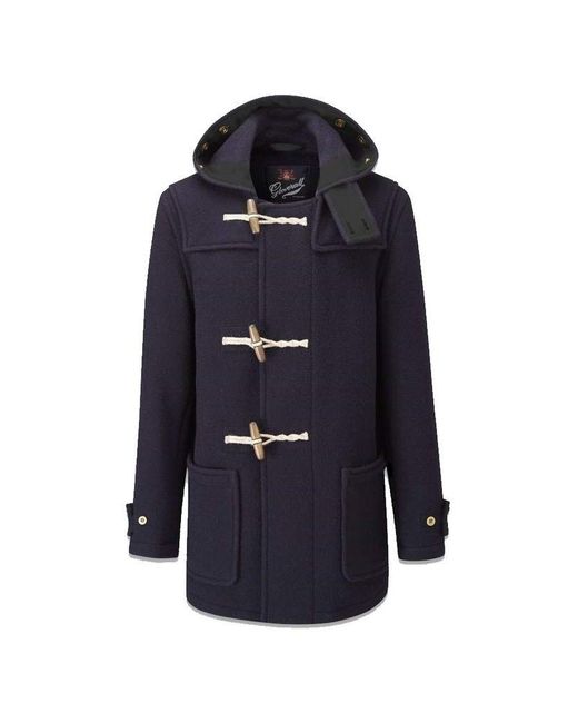 navy blue duffle coat