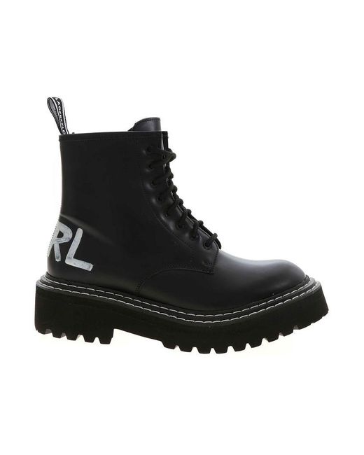 karl lagerfeld ankle boots