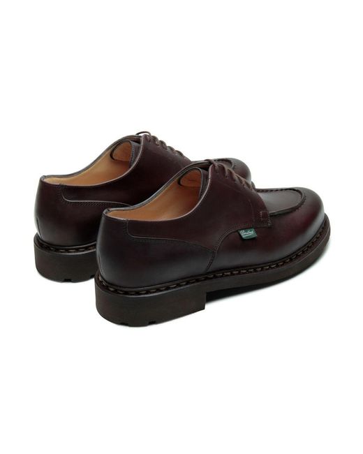 Paraboot Leather Chambord Shoe - Tex Marron-lis Cafe in Brown for 