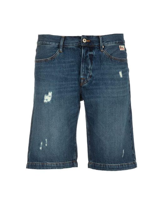 Roy Rogers Shorts in Blue for Men - Lyst