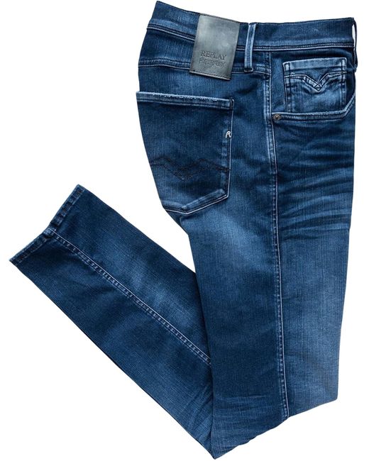 Replay Denim Slim Fit Anbass Jeans 661 W14.009jeans in Blue for Men | Lyst