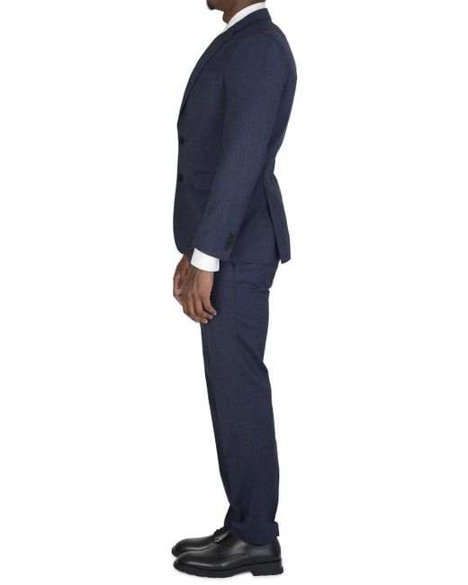 BOSS by HUGO BOSS H Huge 3-piece Suit in Blue for Men | Lyst