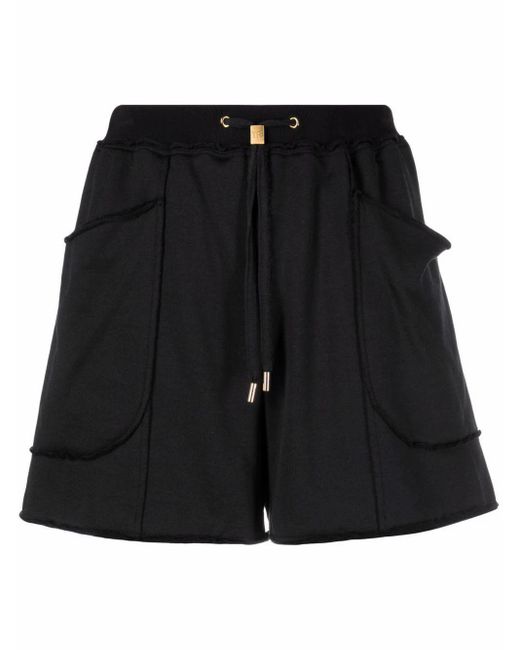 Tom Ford Shj011jex020lb999 Silk Shorts in Black | Lyst