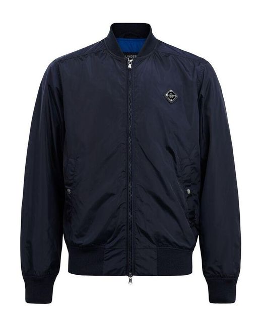 J.Lindeberg Synthetic J.lindeberg Thom Bomber Jersey Twill Jacket in ...