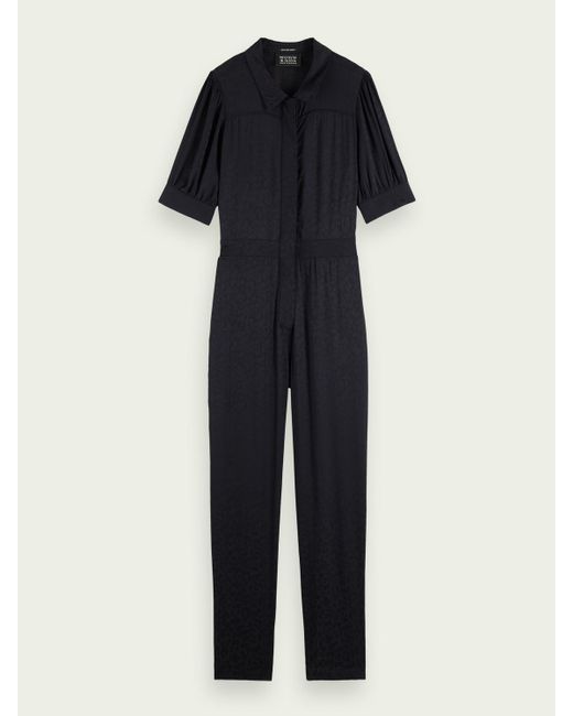 Scotch & Soda Synthetic Scotch & Soda All-in-one Jacquard Jumpsuit in ...