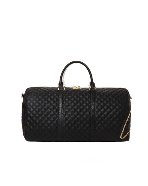 Sprayground Split Quilt Shark Duffle Bag in Black Lyst Canada