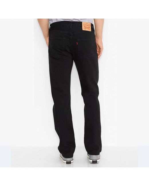 levis 501 original fit black