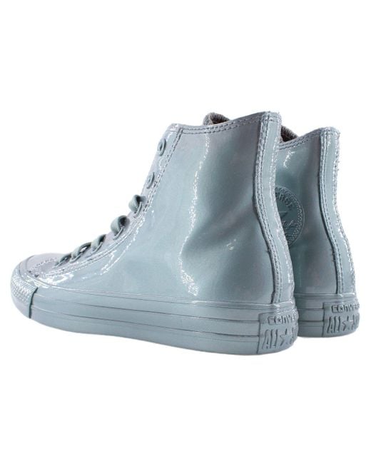 Converse Rubber Sneakers in Silver (Metallic) - Save 38% | Lyst