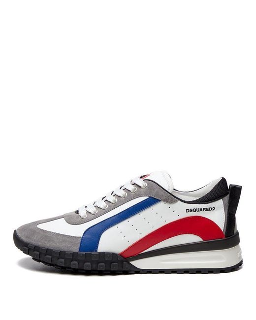 dsquared trainers white