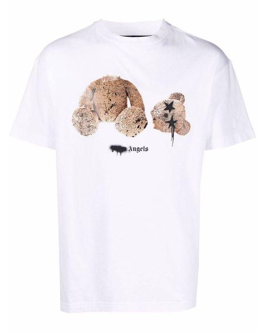 プチギフト 【新品】Palm Angels スプレー BEAR ロゴ スウェット XL