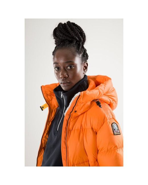 Parajumpers Synthetic Anya Puffer Jacket in Orange | Lyst Canada